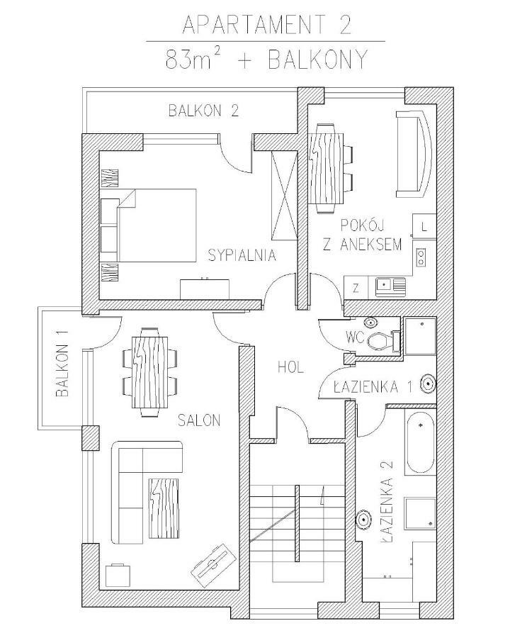 Bastowka Apartamenty أوسترون المظهر الخارجي الصورة